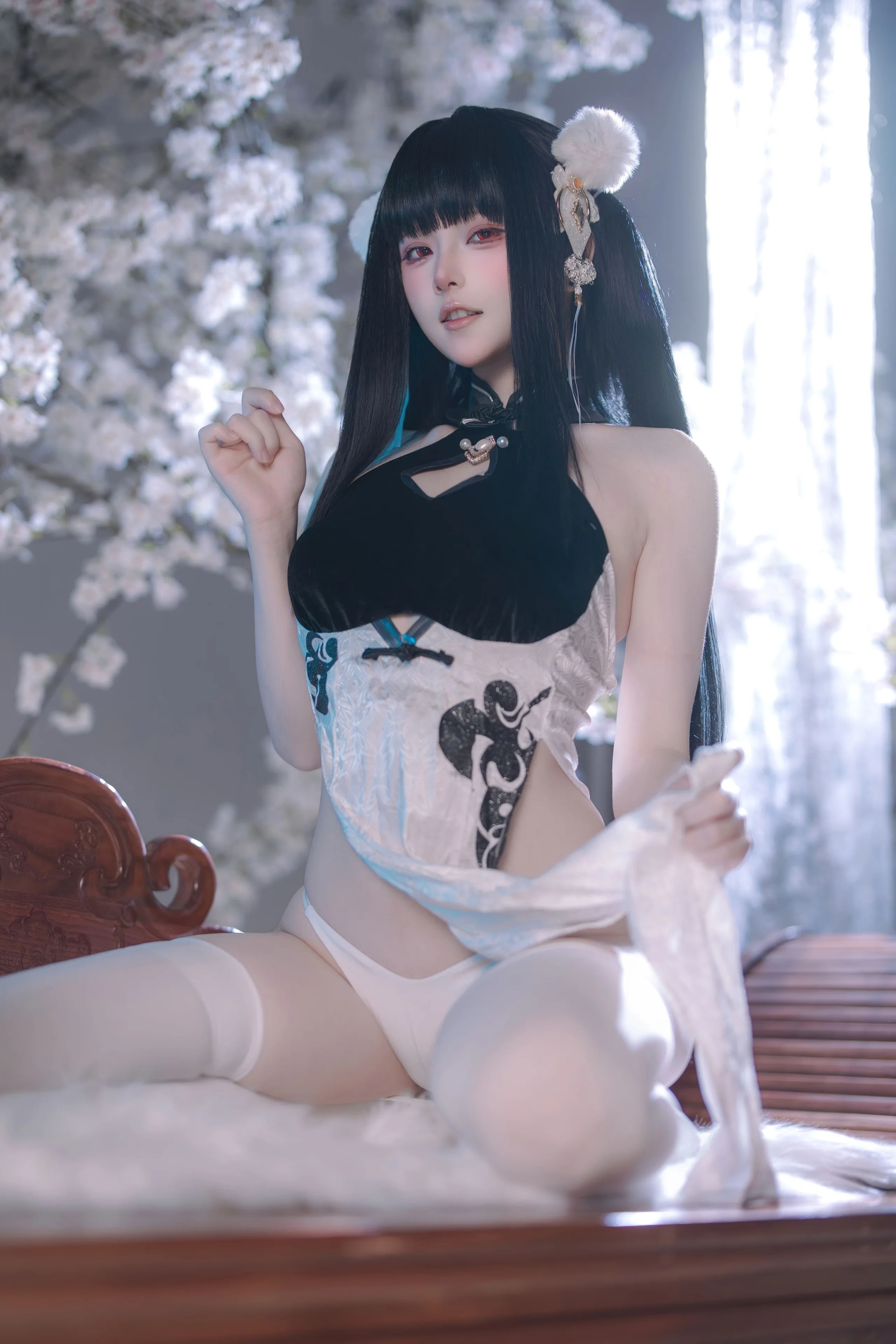 屿鱼 碧蓝航线 史特拉塞·艳书美玉 97P - 第41张写真大图