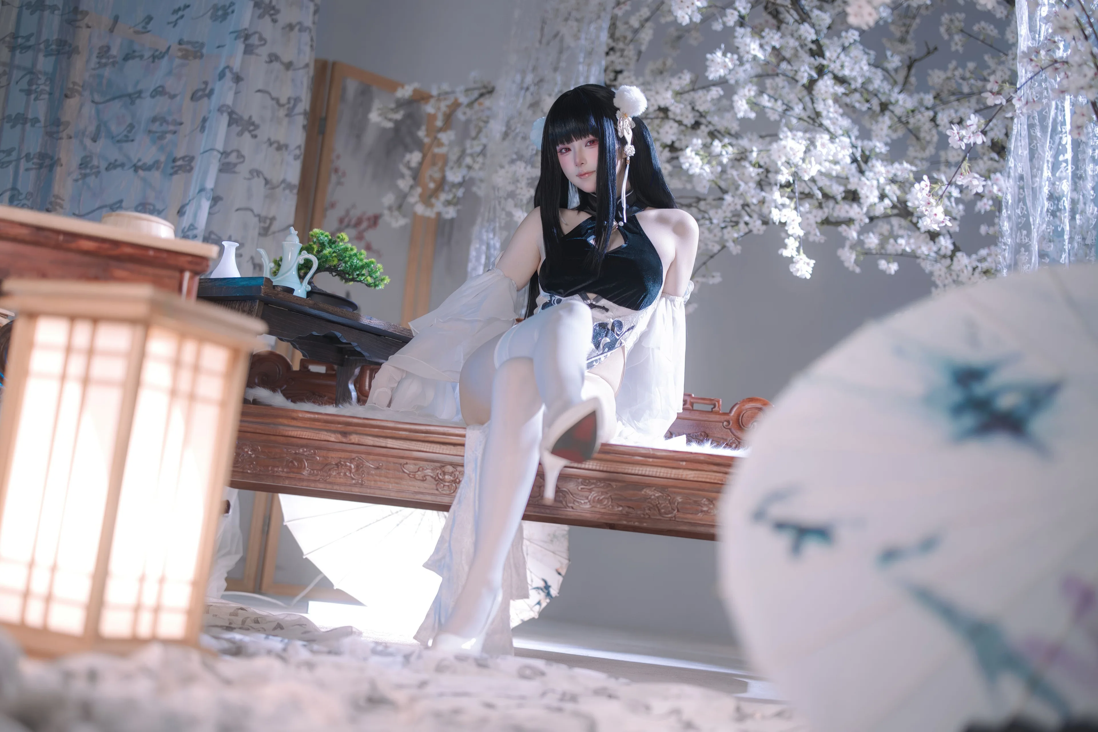 屿鱼 碧蓝航线 史特拉塞·艳书美玉 97P - 第45张写真大图