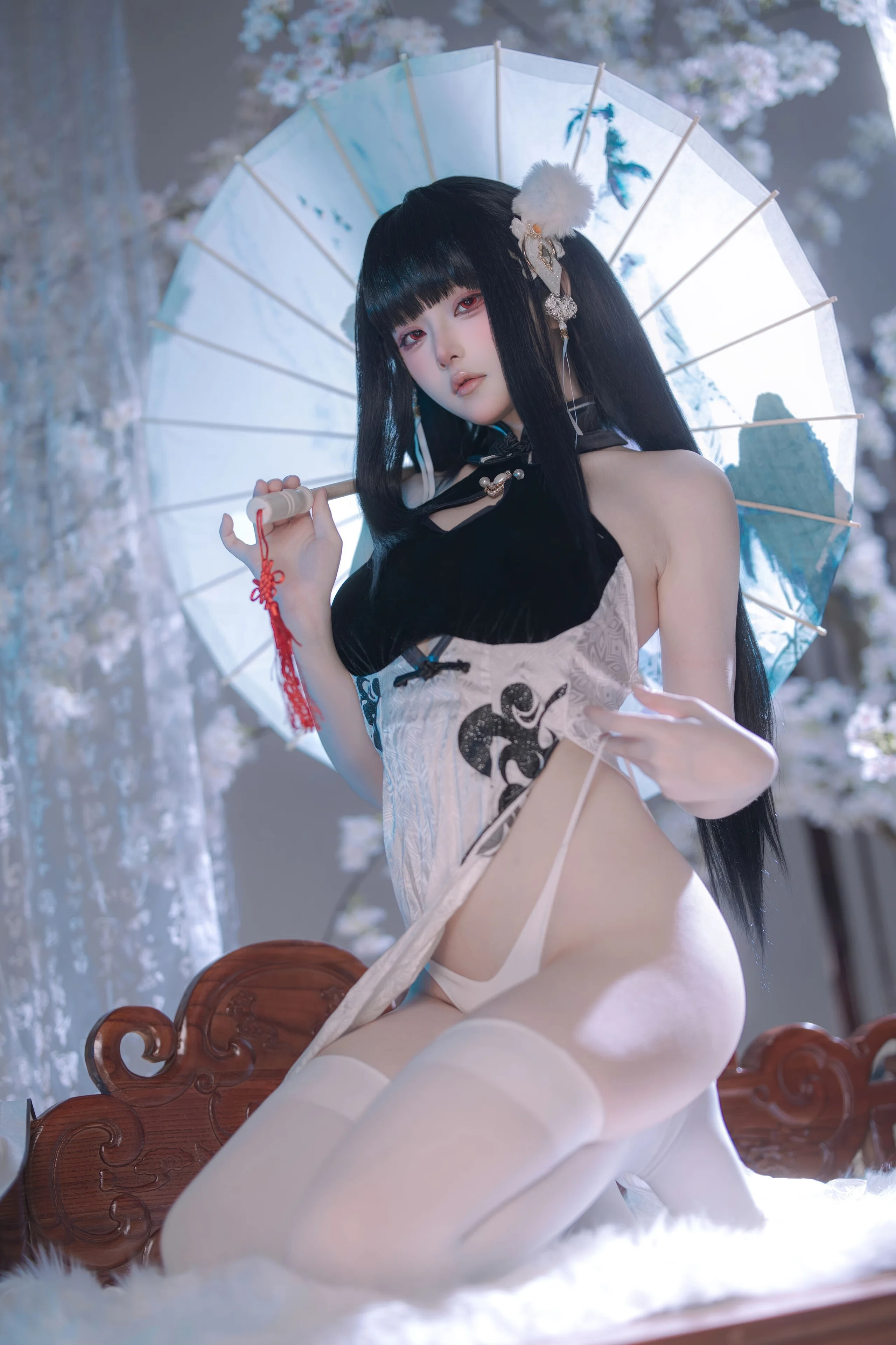 屿鱼 碧蓝航线 史特拉塞·艳书美玉 97P - 第46张写真大图