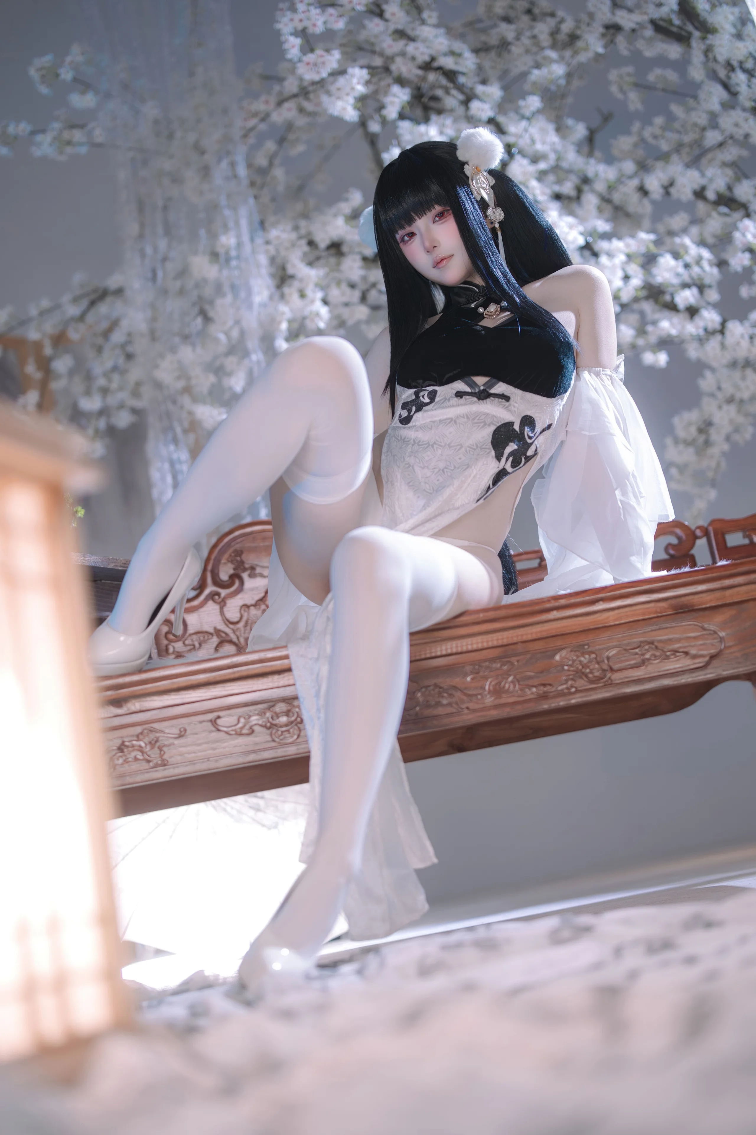 屿鱼 碧蓝航线 史特拉塞·艳书美玉 97P - 第56张写真大图