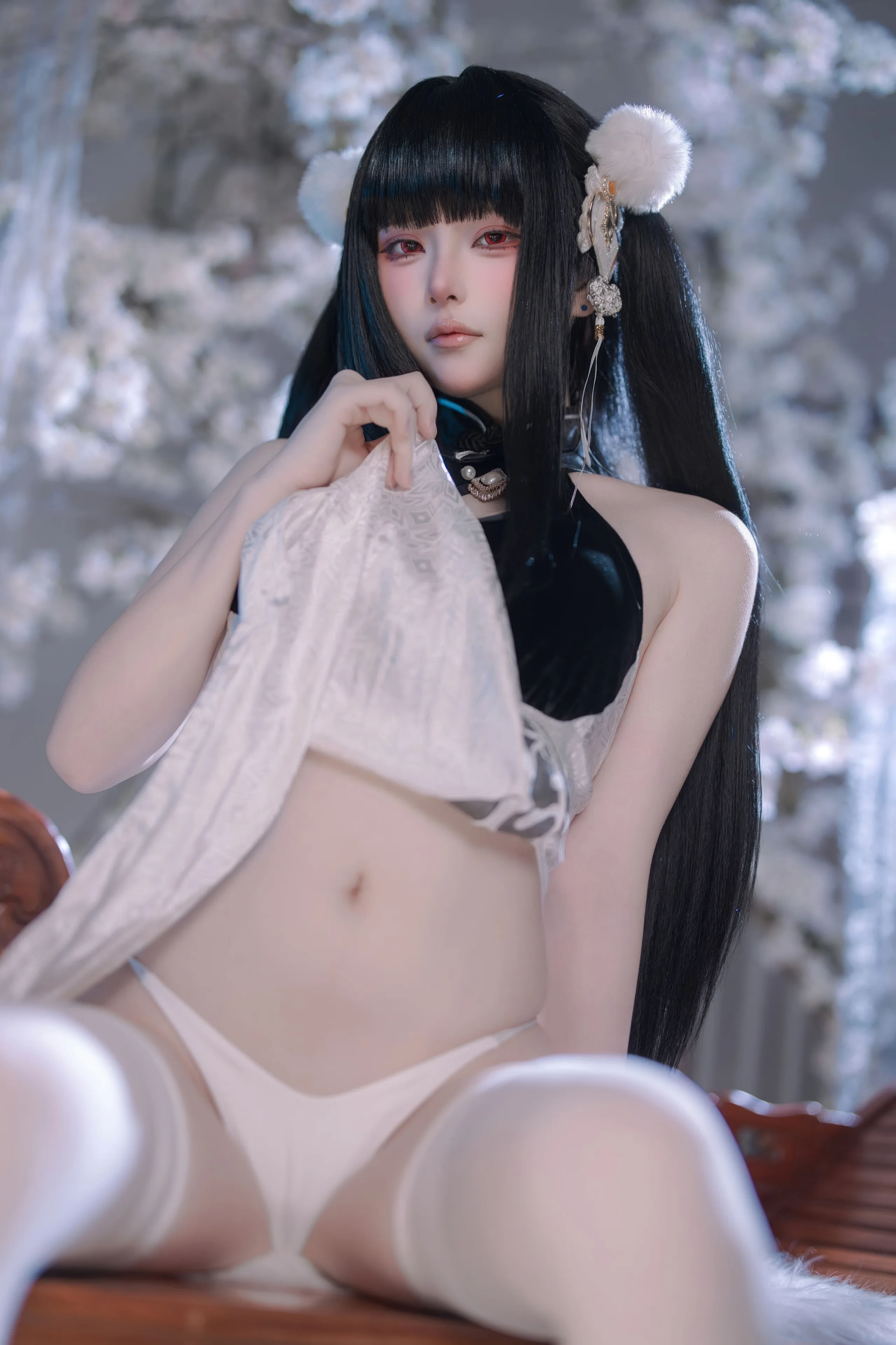 屿鱼 碧蓝航线 史特拉塞·艳书美玉 97P - 第63张写真大图