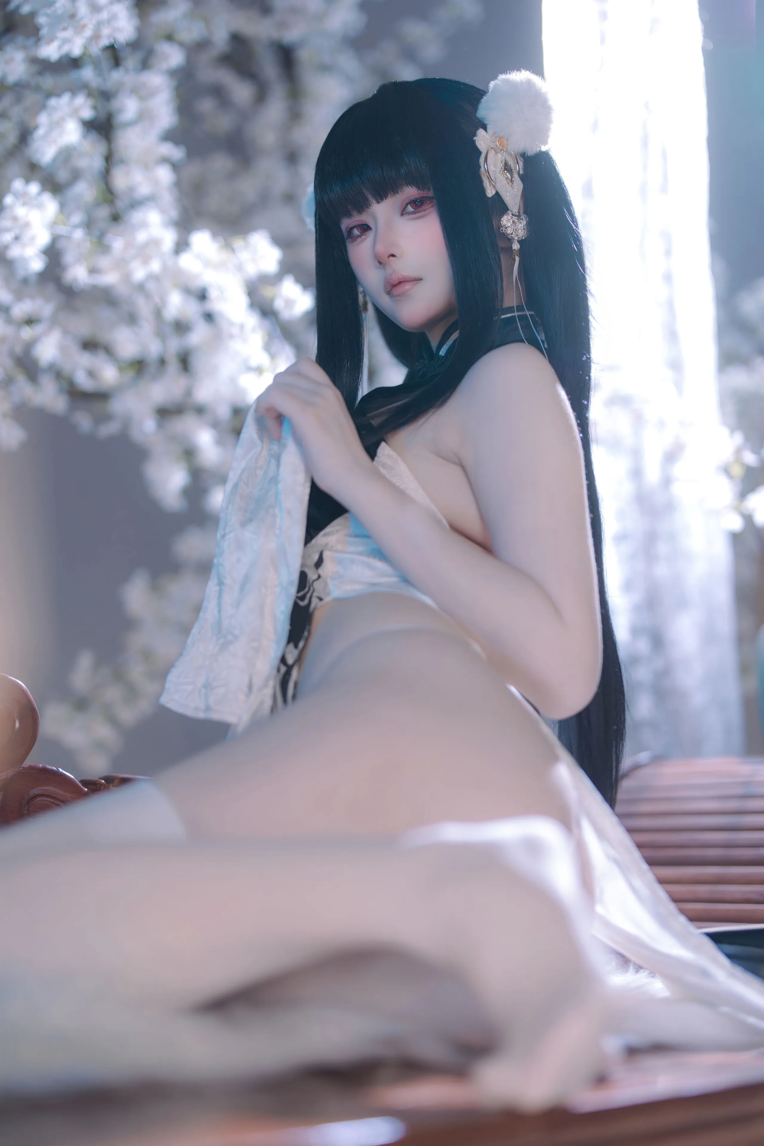 屿鱼 碧蓝航线 史特拉塞·艳书美玉 97P - 第78张写真大图