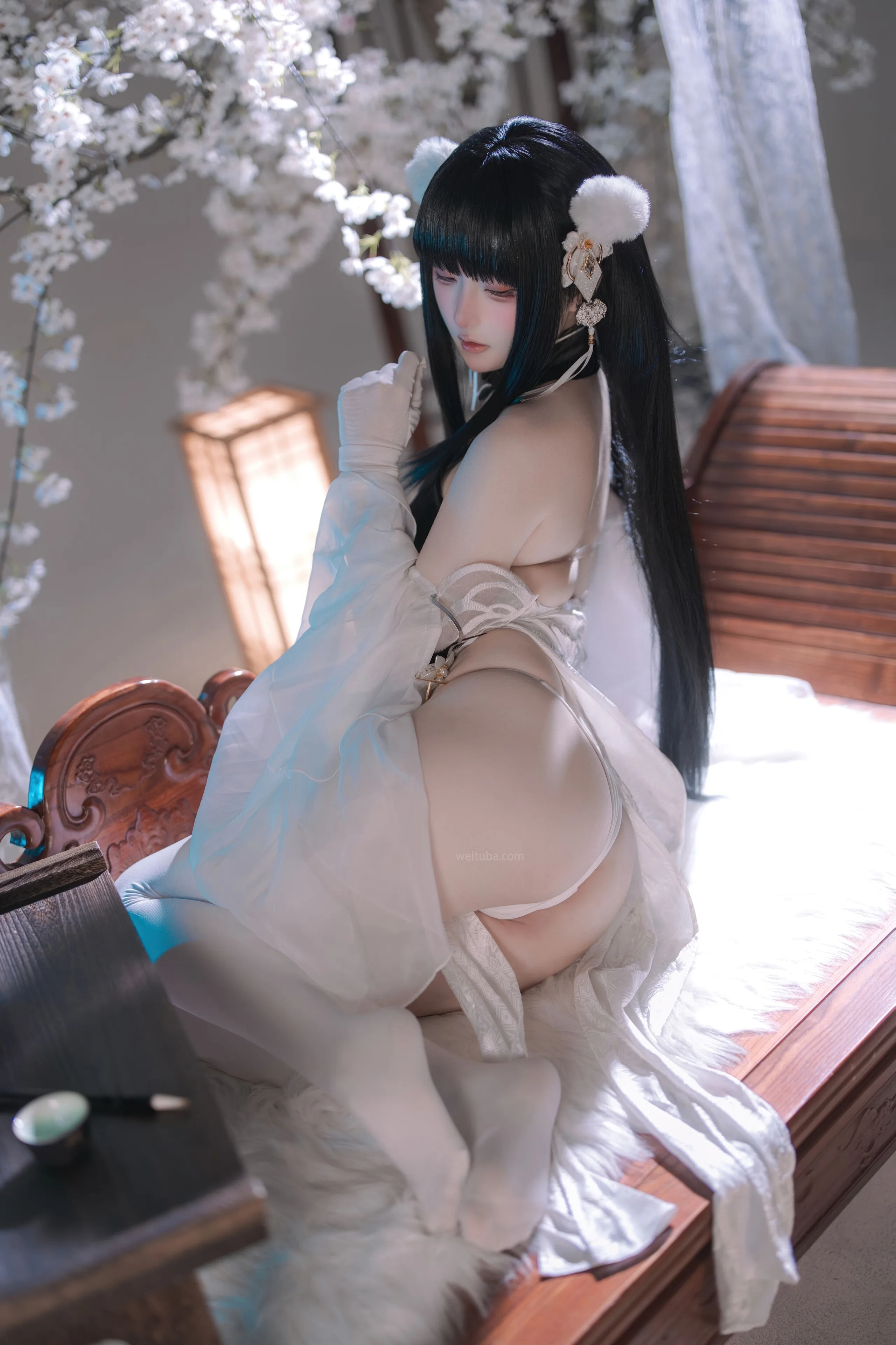 屿鱼 碧蓝航线 史特拉塞·艳书美玉 97P - 第8张写真大图