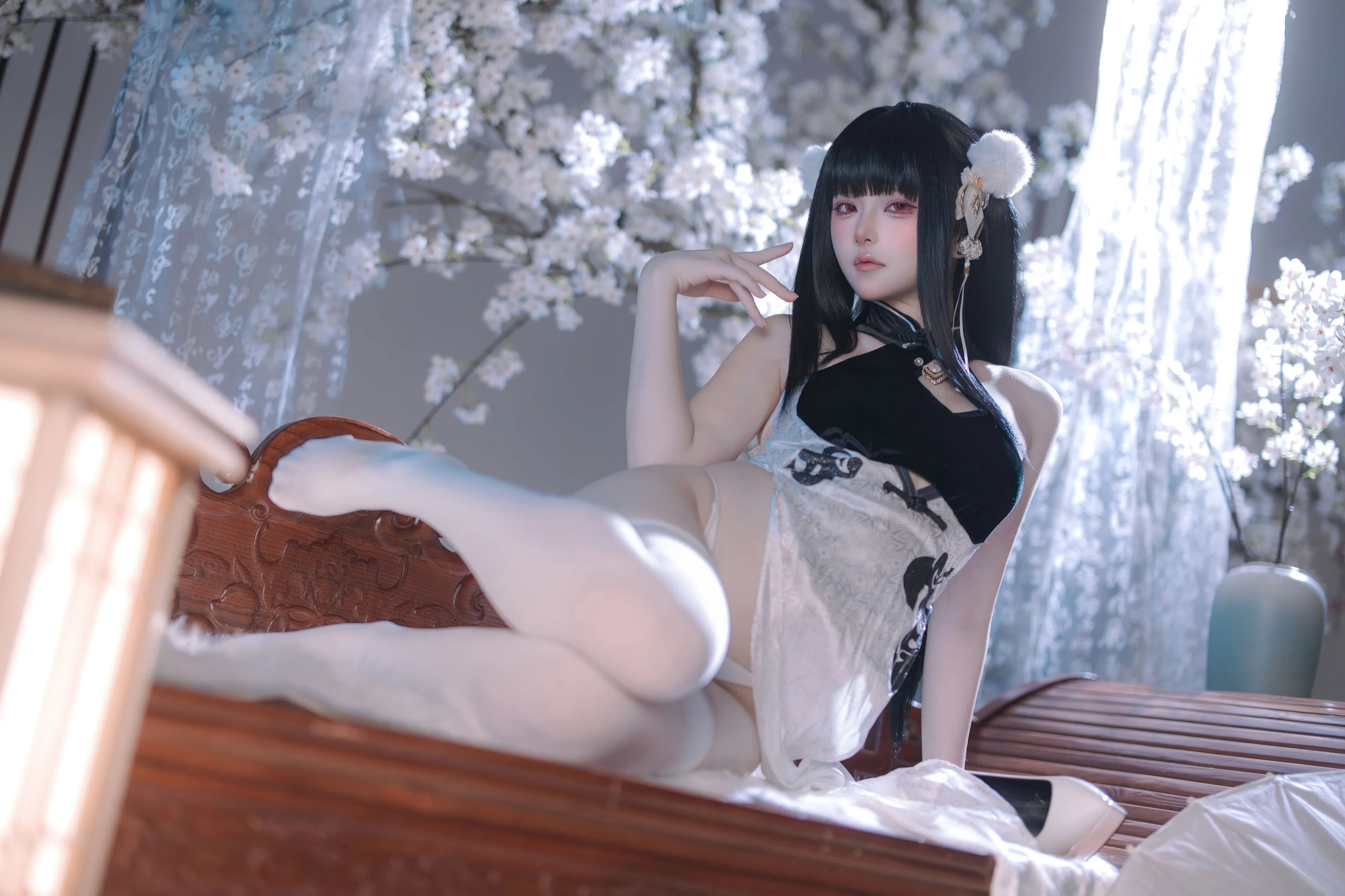 屿鱼 碧蓝航线 史特拉塞·艳书美玉 97P - 第84张写真大图