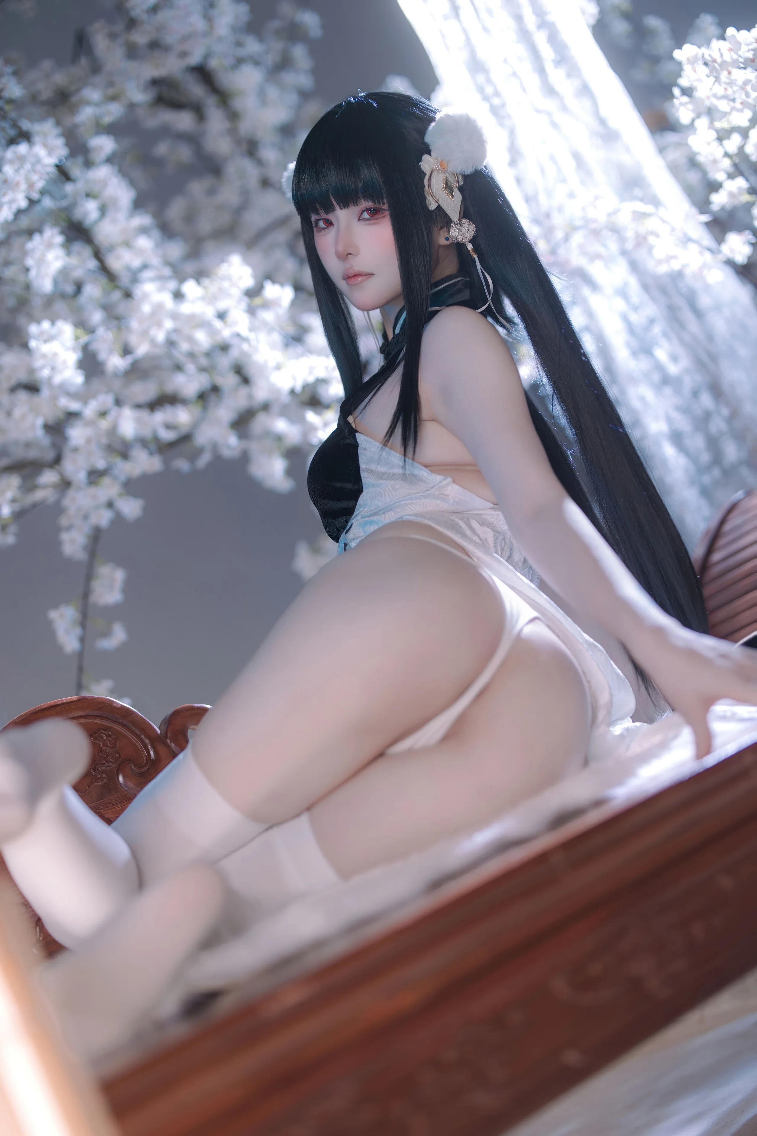 屿鱼 碧蓝航线 史特拉塞·艳书美玉 97P - 第85张写真大图