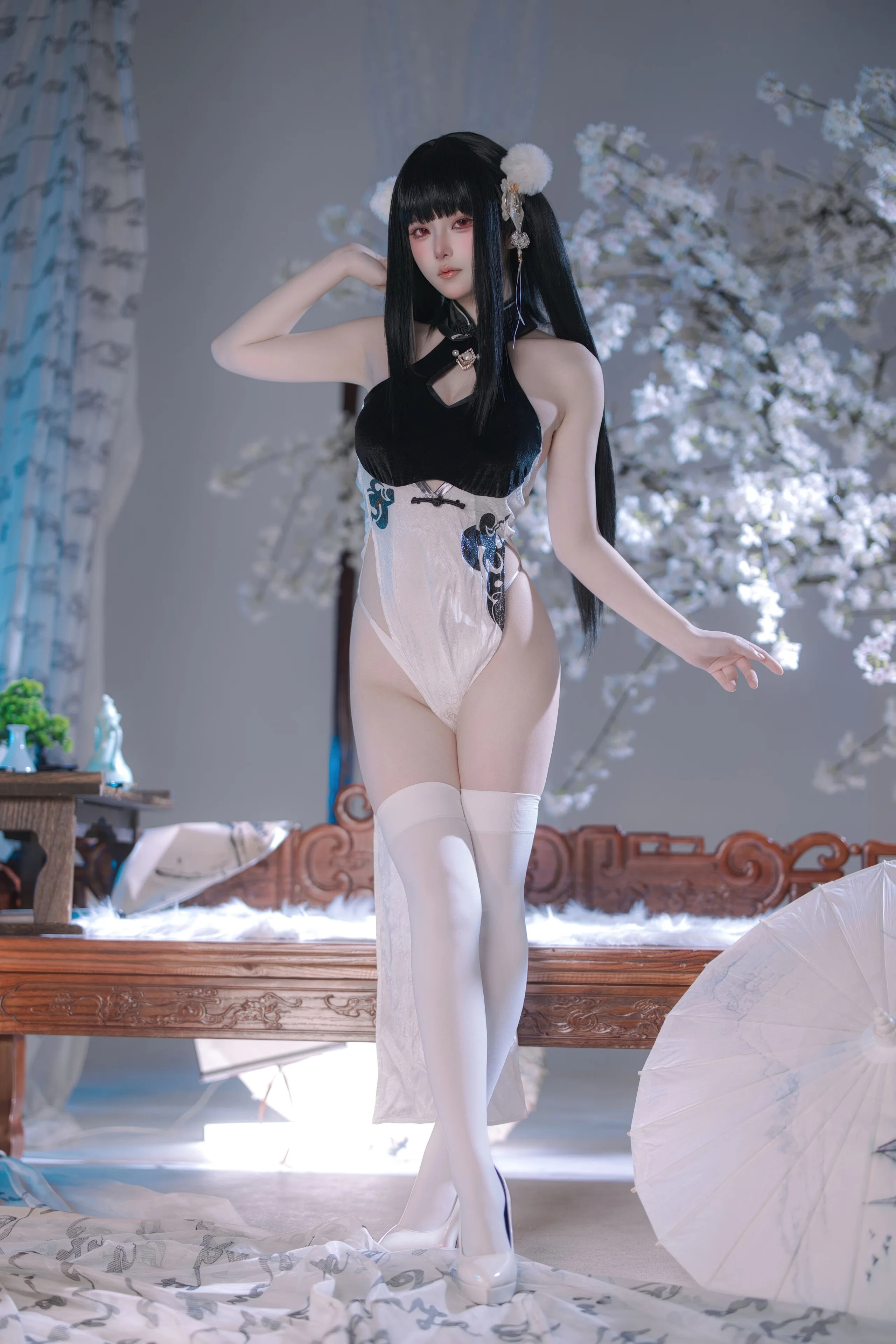 屿鱼 碧蓝航线 史特拉塞·艳书美玉 97P - 第86张写真大图