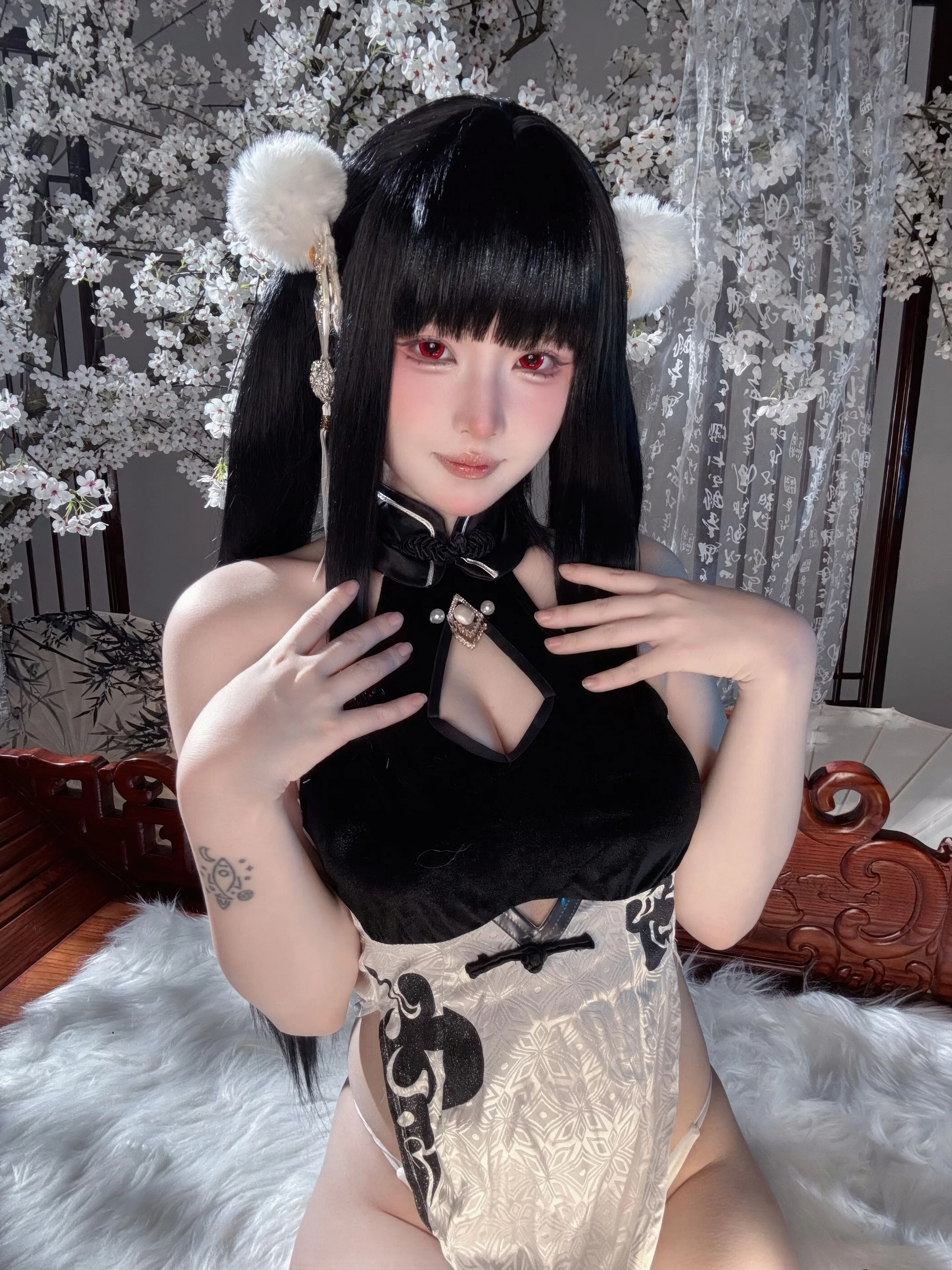 屿鱼 碧蓝航线 史特拉塞·艳书美玉 97P - 第93张写真大图