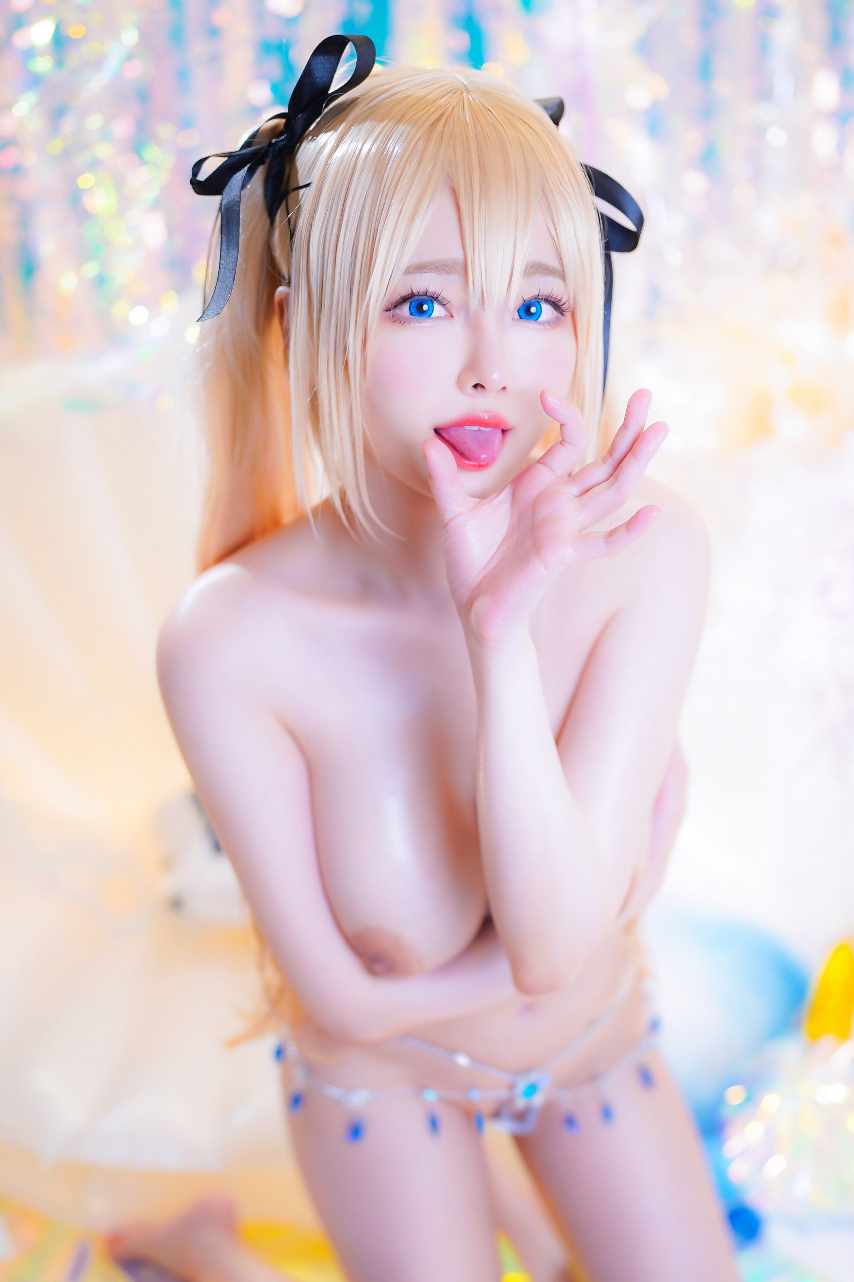 《死或生》泳装版玛丽·萝丝视觉呈现：亚缇唯美光影特写 - 第30张写真大图