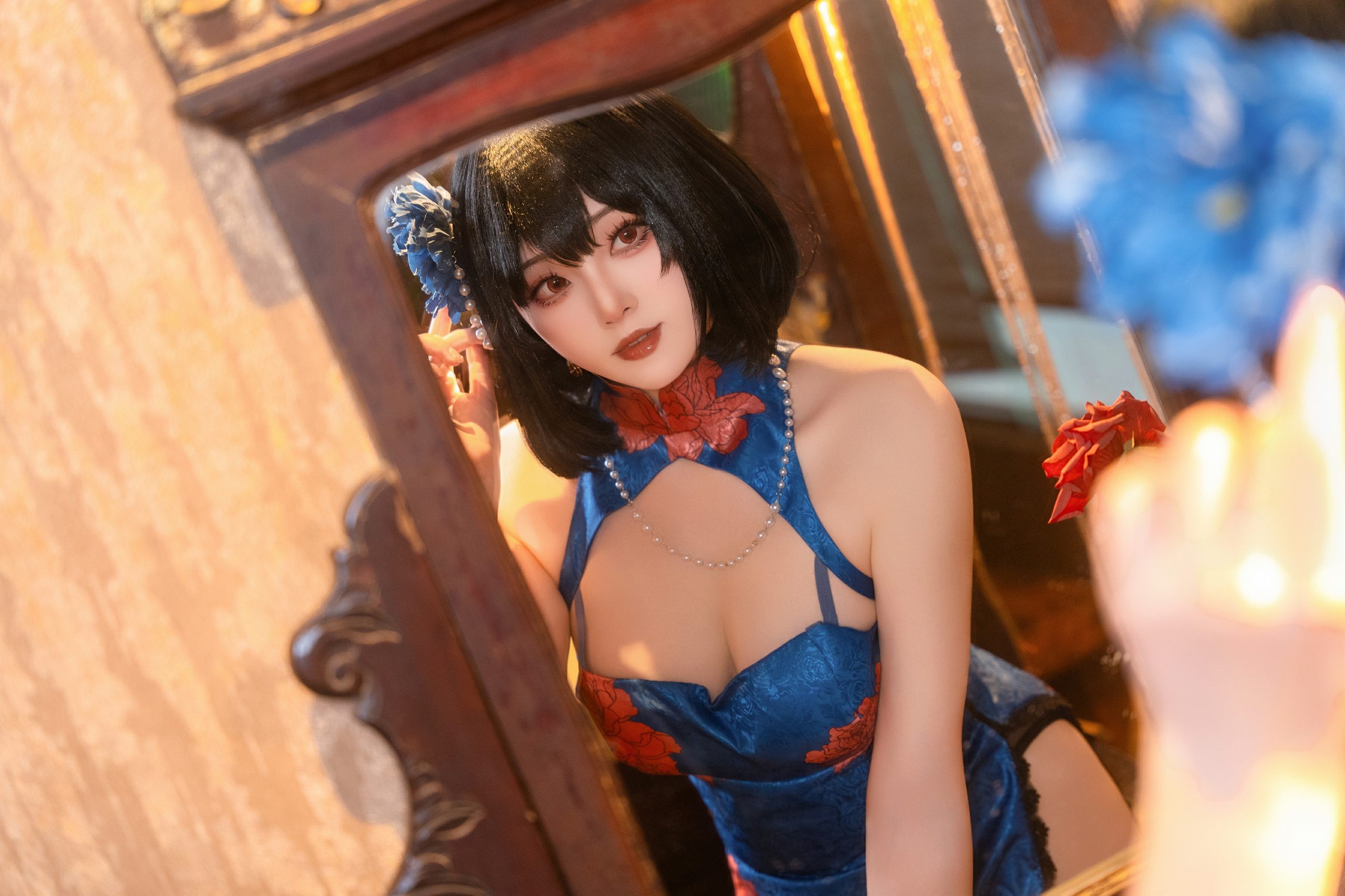 《碧蓝航线》镇海写真特辑：夏夏子极简视效展示 - 第58张写真大图