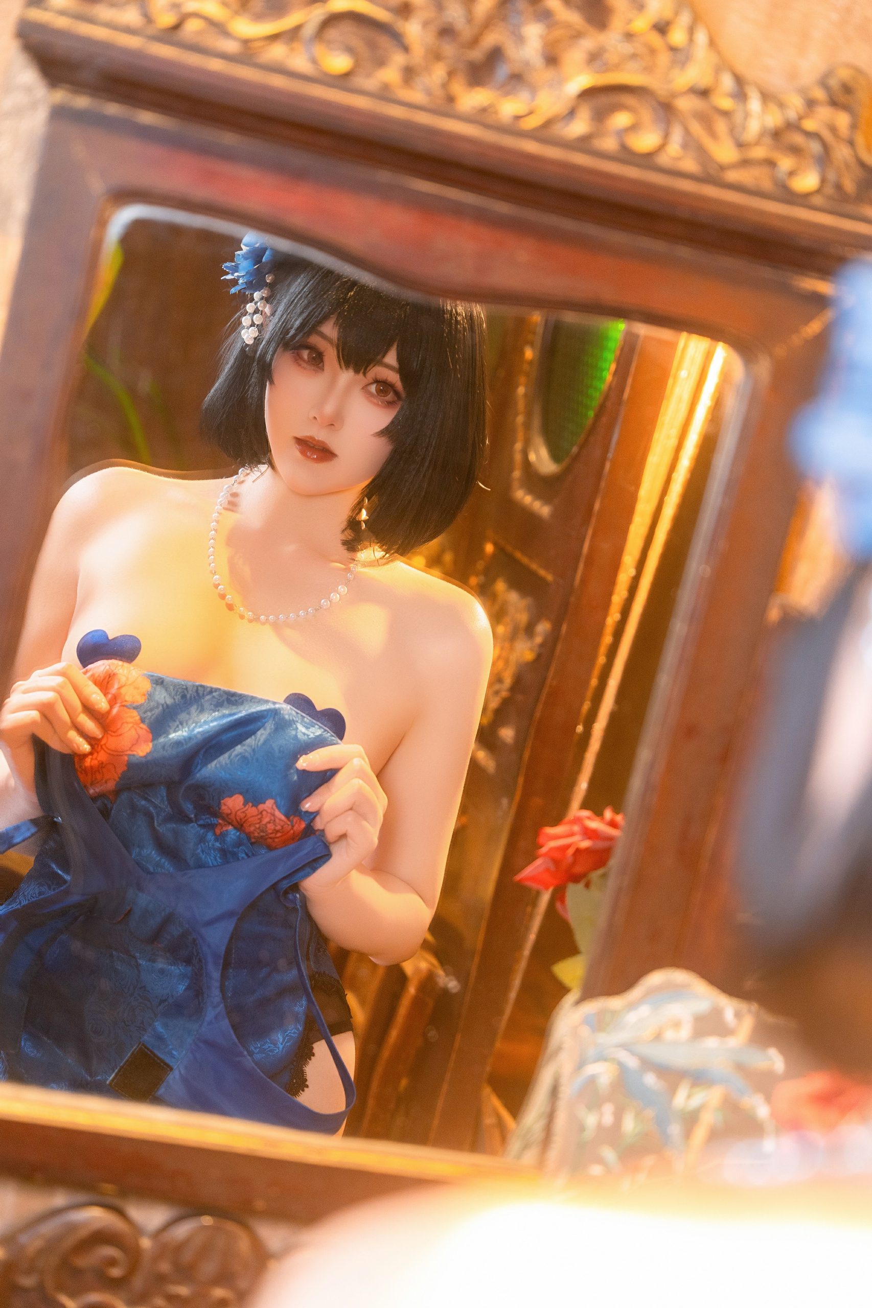 《碧蓝航线》镇海写真特辑：夏夏子极简视效展示 - 第86张写真大图