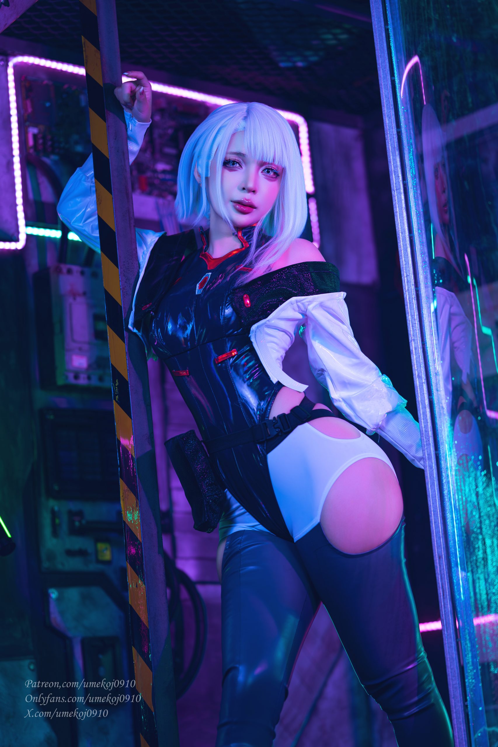 《赛博朋克：边缘行者》露西COS正片：梅子冷艳气质记录 - 第17张写真大图