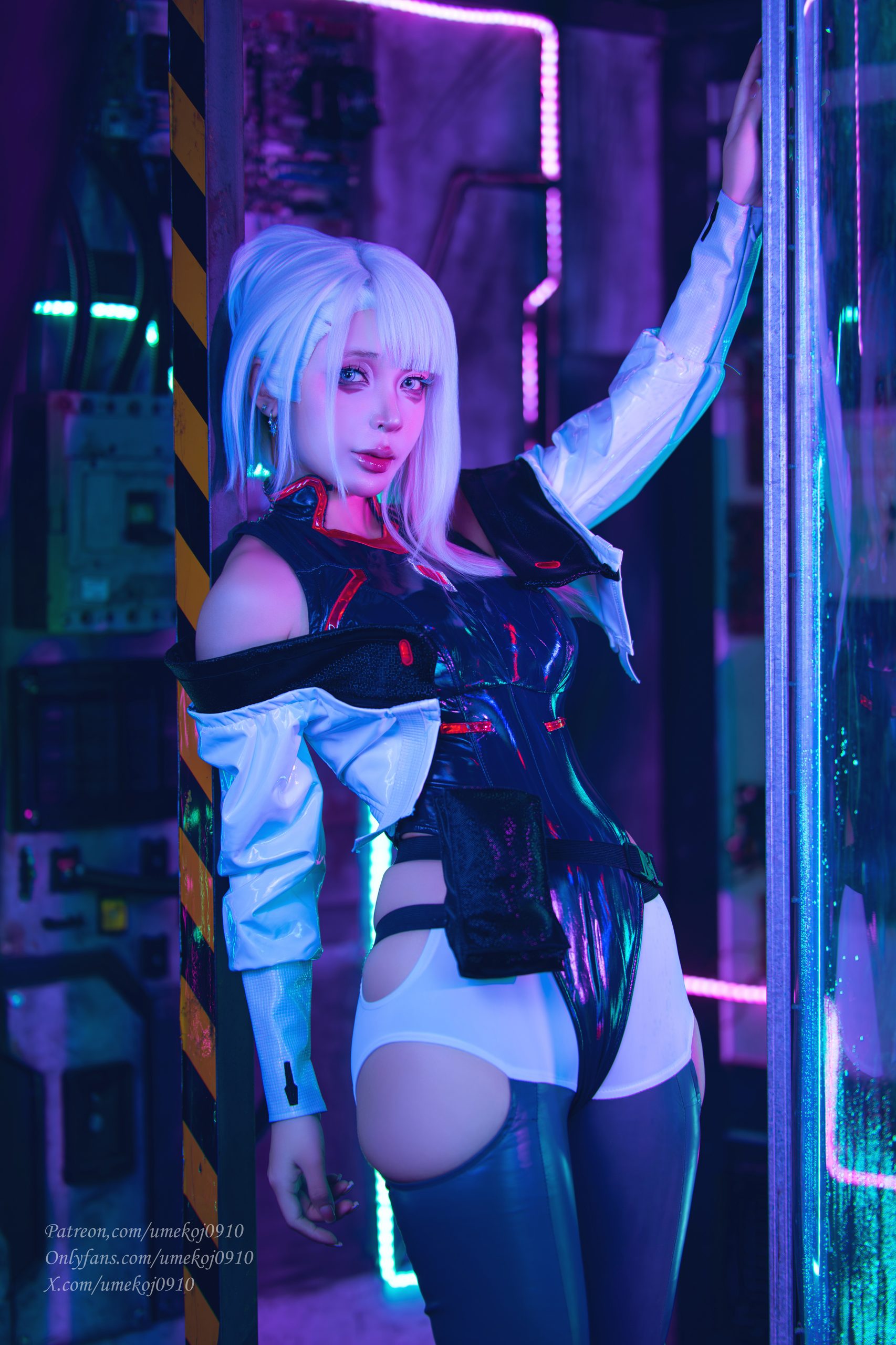 《赛博朋克：边缘行者》露西COS正片：梅子冷艳气质记录 - 第18张写真大图