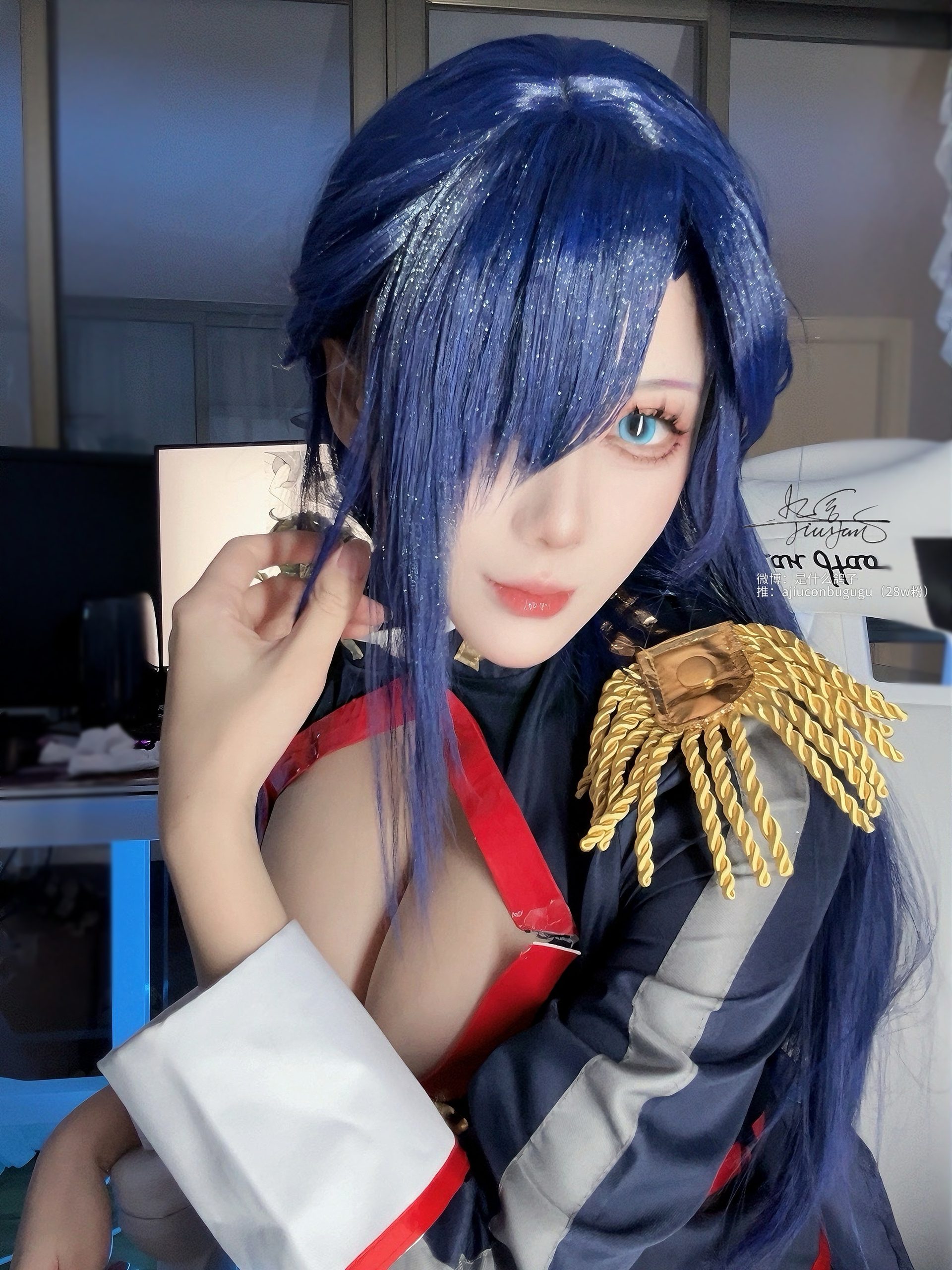 《魔都精兵的奴隶》东风吹羽影像写真：九言精美妆造展示 - 第32张写真大图