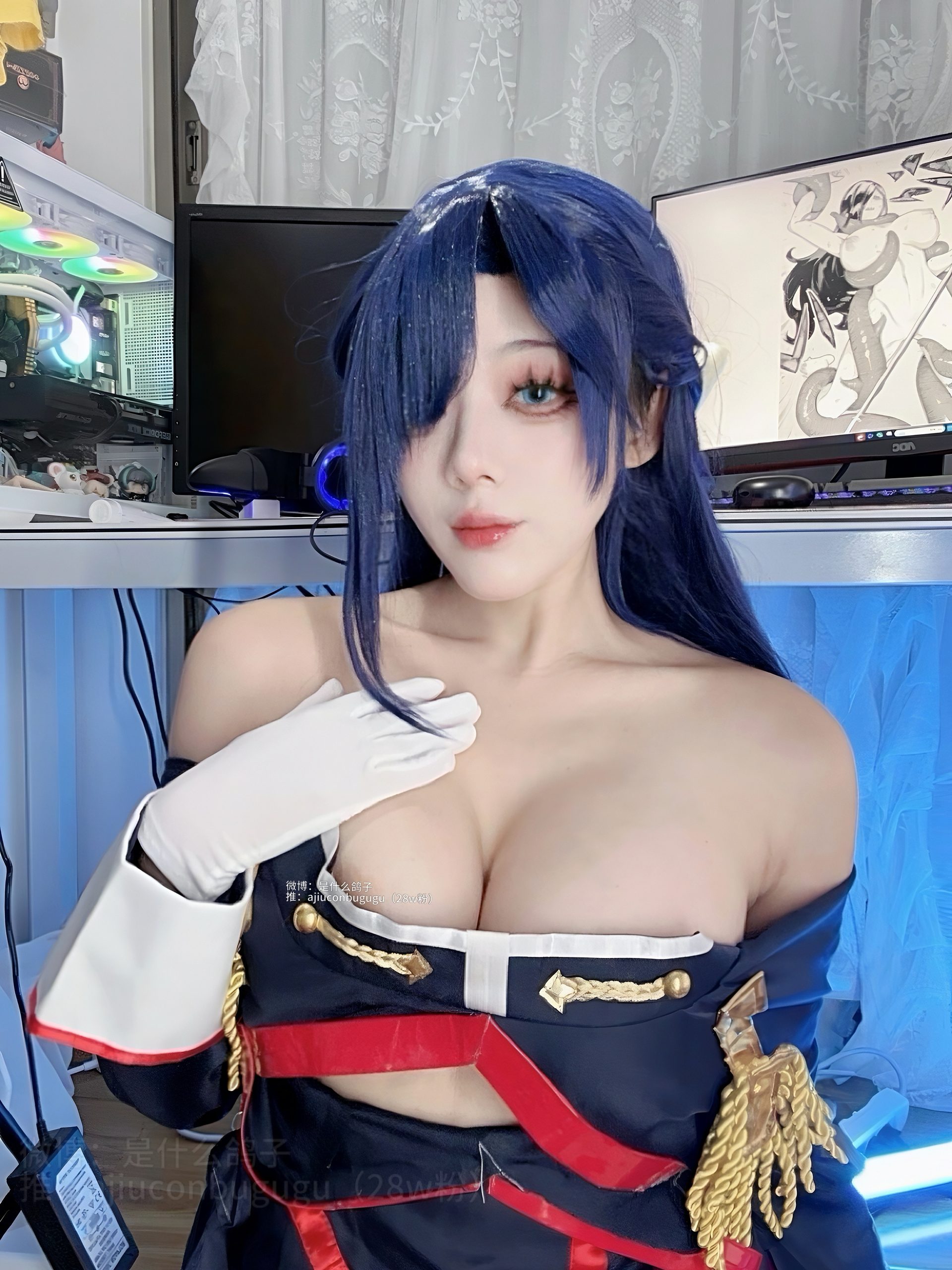 《魔都精兵的奴隶》东风吹羽影像写真：九言精美妆造展示 - 第49张写真大图