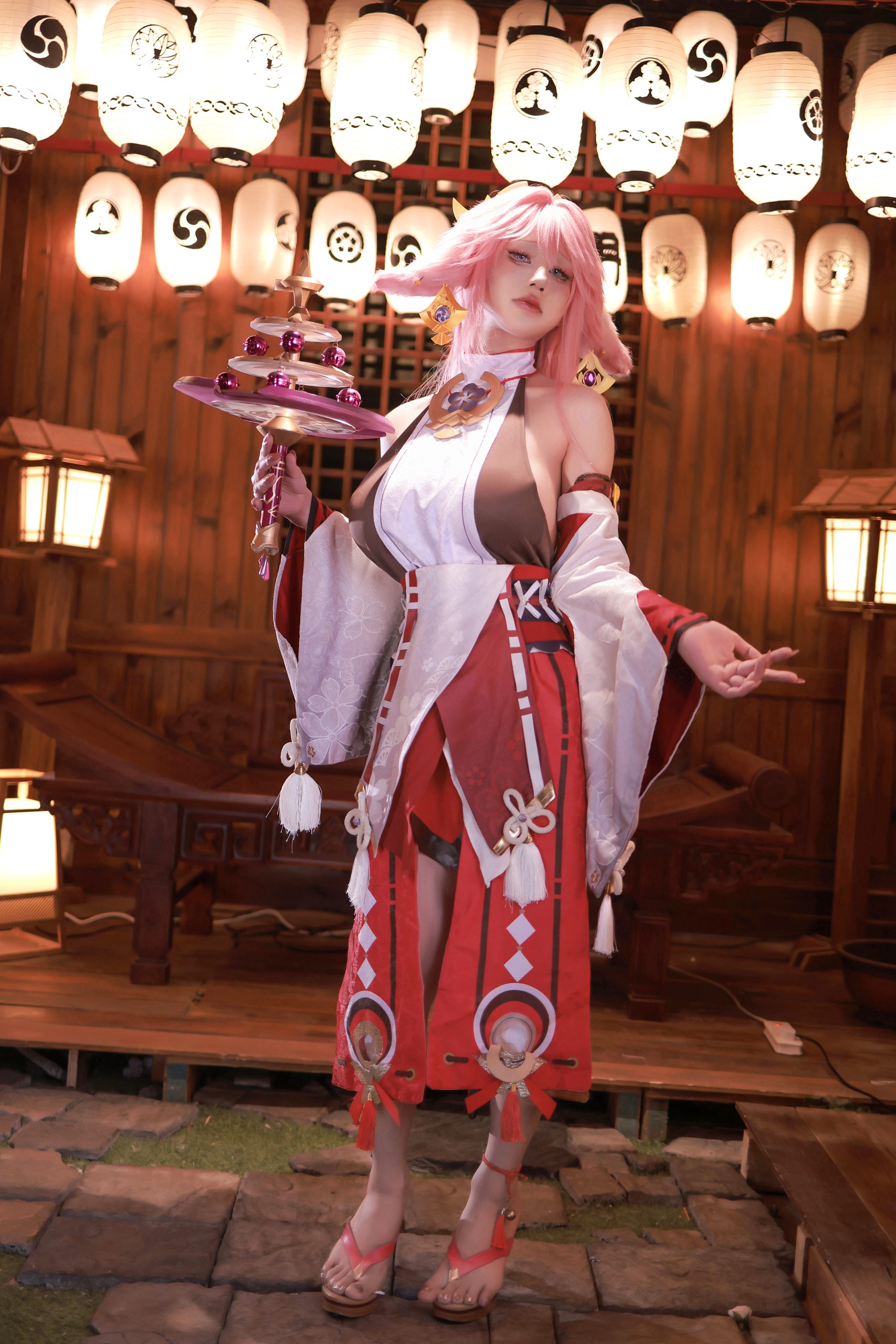 《原神》八重神子：樱满三时 - 第2张写真大图