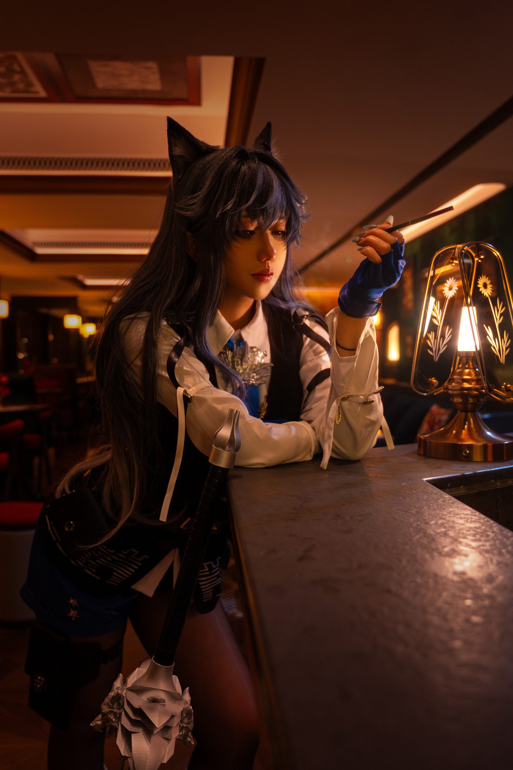 《明日方舟》德克萨斯：绞肉姬 - 第3张写真大图