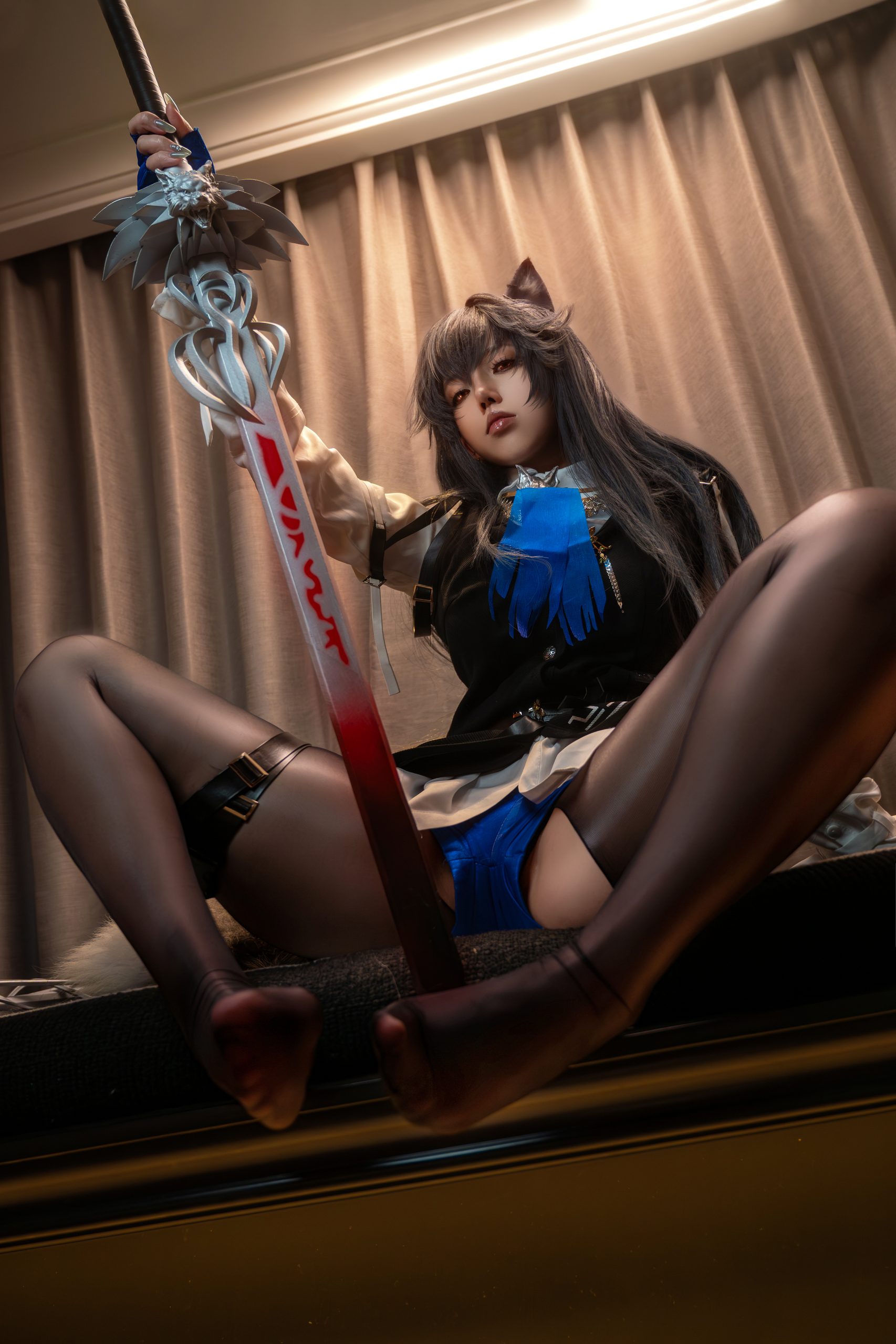 《明日方舟》德克萨斯：绞肉姬 - 第8张写真大图