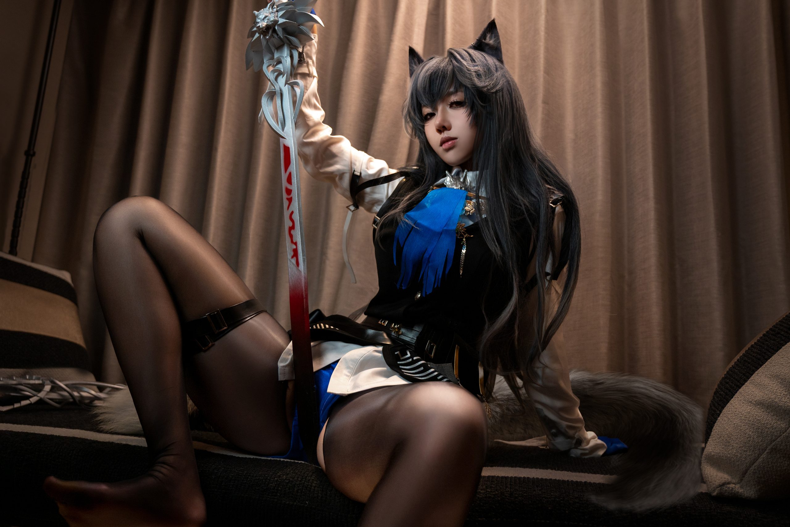 《明日方舟》德克萨斯：绞肉姬 - 第9张写真大图